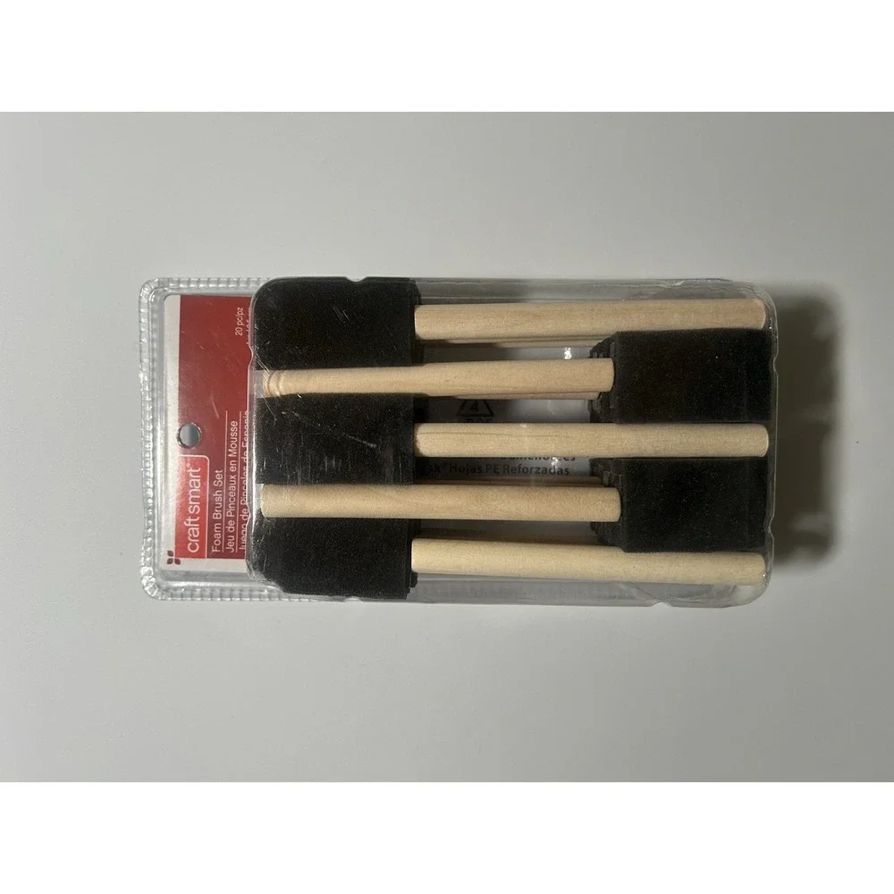 Craftsmart Foam Brush Set - 20 Piece‎